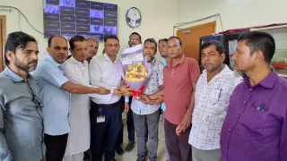 নৌ প্রকৌশল বিভাগে নবনিযুক্ত উপ প্রধান প্রকৌশলীকে মেরিন ঠিকাদার মালিক সমিতির সংবর্ধনা