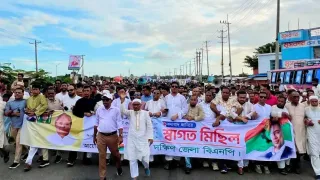 রিজভীকে ভারপ্রাপ্ত মহাসচিব করায় চট্টগ্রাম দক্ষিণ জেলা বিএনপির আনন্দ মিছিল
