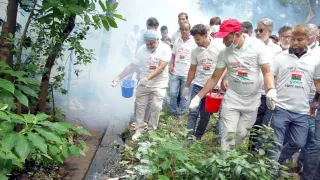 পরিচ্ছন্নতা হোক ডেঙ্গু প্রতিরোধের প্রথম প্রতিরোধ : মোশাররফ হোসেন দীপ্তি