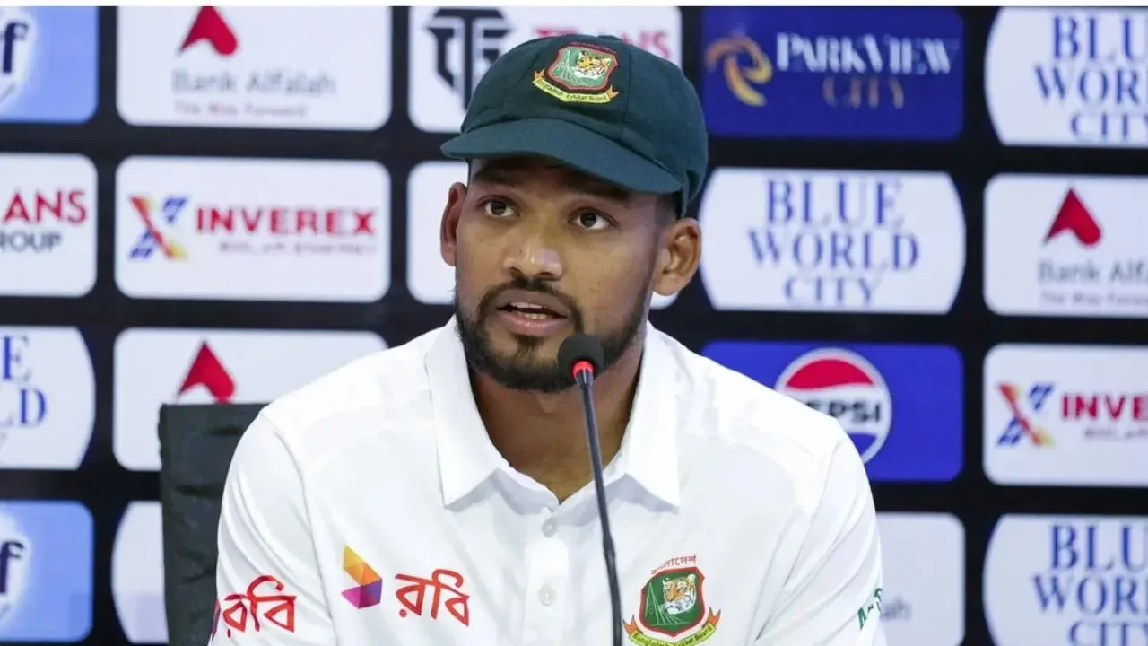সুযোগ কাজে লাগাতে না পেরে হতাশ অধিনায়ক শান্ত