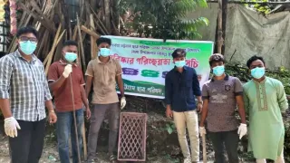 বান্দরবানে পরিষ্কার-পরিচ্ছন্নতা অভিযান চালালো পার্বত্য চট্টগ্রাম ছাত্র পরিষদ