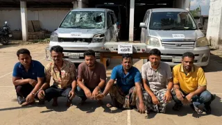 ফটিকছড়িতে টাওয়ারের ব্যাটারি চুরি:  আন্তজেলা চক্রের ৬ সদস্য গ্রেপ্তার