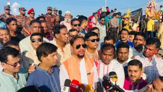 সবার সহযোগিতায় চট্টগ্রামে নির্বিঘ্নে দুর্গাপূজা সম্পন্ন হয়েছে: মেয়র শাহাদাত