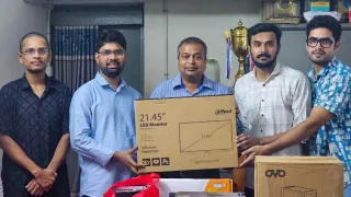 তিন হলে কম্পিউটার, এক হলে পানির ফিল্টার দিলেন চাকসুর এজিএস