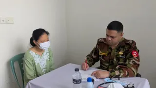 পাহাড়ের অসহায় মানুষের পাশে সেনাবাহিনী, বিনামূল্যে ঔষধসহ চিকিৎসা পেলো ৮’শ রোগী