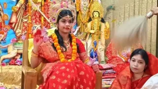 কুমারী পূজায় আনোয়ারার মেয়ে কৃত্তিকা