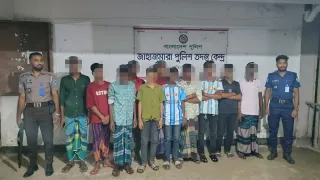 নোয়াখালীতে কিশোর গ্যাংবিরোধী অভিযান, আটক ১৭০