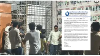 রাবিতে সাংবাদিকদের ওপর ছাত্রদলের হামলার প্রতিবাদ চবিসাসের